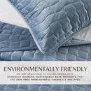 Velvet Box-Stitched Quilt Set - Vivica Collection by Great Bay Home
