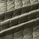Velvet Box-Stitched Quilt Set - Vivica Collection by Great Bay Home