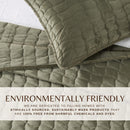 Velvet Box-Stitched Quilt Set - Vivica Collection by Great Bay Home