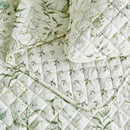 Floral Printed Microfiber Quilt Set - Glyndora Collection by Great Bay Home