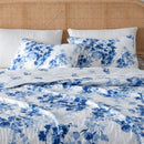 Watercolor Leaves Quilt Set - Jacqueline Collection by Great Bay Home