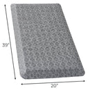 Cushioned Textured Anti-Fatigue Standing Kitchen Mat by Great Bay Home