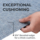 Cushioned Textured Anti-Fatigue Standing Kitchen Mat by Great Bay Home