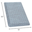 Cushioned Textured Anti-Fatigue Standing Kitchen Mat by Great Bay Home