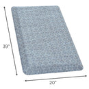 Cushioned Textured Anti-Fatigue Standing Kitchen Mat by Great Bay Home