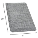 Cushioned Textured Anti-Fatigue Standing Kitchen Mat by Great Bay Home