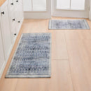 Distressed Moroccan Machine Washable Accent Area Rug & Runner 2 Pack - Neve Collection by Great Bay Home