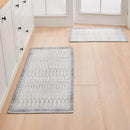 Distressed Moroccan Machine Washable Accent Area Rug & Runner 2 Pack - Neve Collection by Great Bay Home