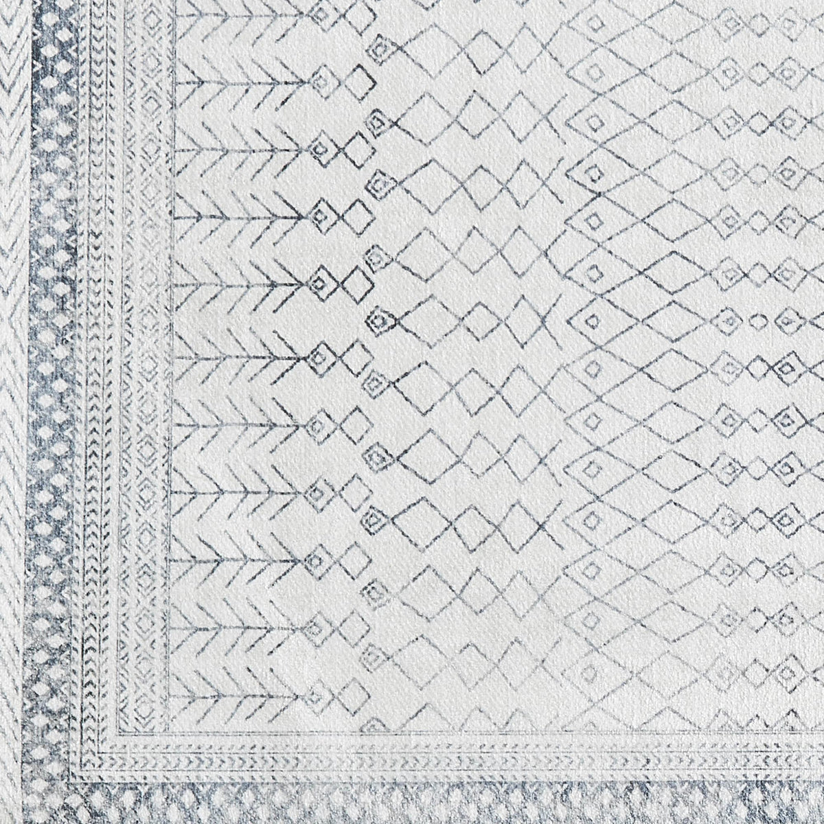 Distressed Moroccan Machine Washable Accent Area Rug 5' x 7' - Neve Collection, photo 10 of 10