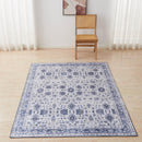 Floral Machine Washable Accent Area Rug 5' x 7' - Matra Collection by Great Bay Home