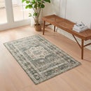 Medallion Machine Washable Accent Area Rug 3' x 5' - Nava Collection by Great Bay Home