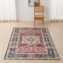 Medallion Machine Washable Accent Area Rug 5' x 7' - Nava Collection by Great Bay Home