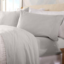 Cotton Solid Flannel Sheet - Nordic Collection by Great Bay Home