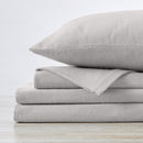 Cotton Solid Flannel Sheet - Nordic Collection by Great Bay Home