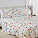 Printed Plush Sheet - Velvet Luxe Collection by Great Bay Home