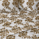 Printed Plush Sheet - Velvet Luxe Lattice Collection by Great Bay Home