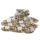 Printed Plush Sheet - Velvet Luxe Lattice Collection by Great Bay Home