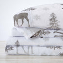 Printed Plush Sheet - Velvet Luxe Collection by Great Bay Home