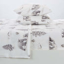 Printed Plush Sheet - Velvet Luxe Collection by Great Bay Home
