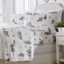 Printed Plush Sheet - Velvet Luxe Collection by Great Bay Home