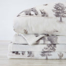 Printed Plush Sheet - Velvet Luxe Collection by Great Bay Home