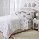 Printed Plush Sheet - Velvet Luxe Collection by Great Bay Home