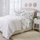 Printed Plush Sheet - Velvet Luxe Collection by Great Bay Home