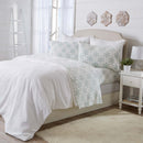 Printed Plush Sheet - Velvet Luxe Collection by Great Bay Home
