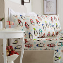 Printed Plush Sheet - Velvet Luxe Collection by Great Bay Home
