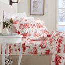 Printed Plush Sheet - Velvet Luxe Collection by Great Bay Home
