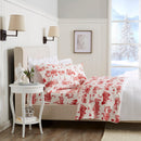 Printed Plush Sheet - Velvet Luxe Collection by Great Bay Home