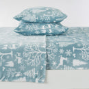 Printed Plush Sheet - Velvet Luxe Collection by Great Bay Home