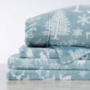 Printed Plush Sheet - Velvet Luxe Collection by Great Bay Home