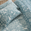 Printed Plush Sheet - Velvet Luxe Collection by Great Bay Home