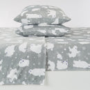 Printed Plush Sheet - Velvet Luxe Collection by Great Bay Home