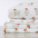 Printed Plush Sheet - Velvet Luxe Collection by Great Bay Home