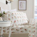Printed Plush Sheet - Velvet Luxe Collection by Great Bay Home