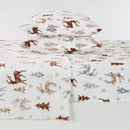 Printed Plush Sheet - Velvet Luxe Collection by Great Bay Home