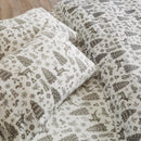 Printed Plush Sheet - Velvet Luxe Collection by Great Bay Home