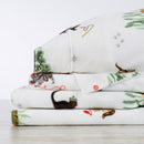 Printed Plush Sheet - Velvet Luxe Collection by Great Bay Home