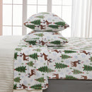 Printed Plush Sheet - Velvet Luxe Collection by Great Bay Home