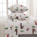 Printed Plush Sheet - Velvet Luxe Collection by Great Bay Home