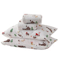 Printed Plush Sheet - Velvet Luxe Collection by Great Bay Home