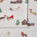 Printed Plush Sheet - Velvet Luxe Collection by Great Bay Home