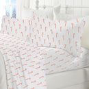 Printed Plush Sheet - Velvet Luxe Collection by Great Bay Home