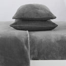 Solid Plush Sheet - Velvet Luxe Collection by Great Bay Home