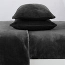 Solid Plush Sheet - Velvet Luxe Collection by Great Bay Home