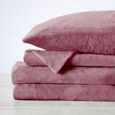 Solid Plush Sheet - Velvet Luxe Collection by Great Bay Home