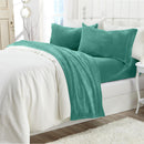 Solid Plush Sheet - Velvet Luxe Collection by Great Bay Home