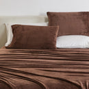 Solid Plush Sheet - Velvet Luxe Collection by Great Bay Home